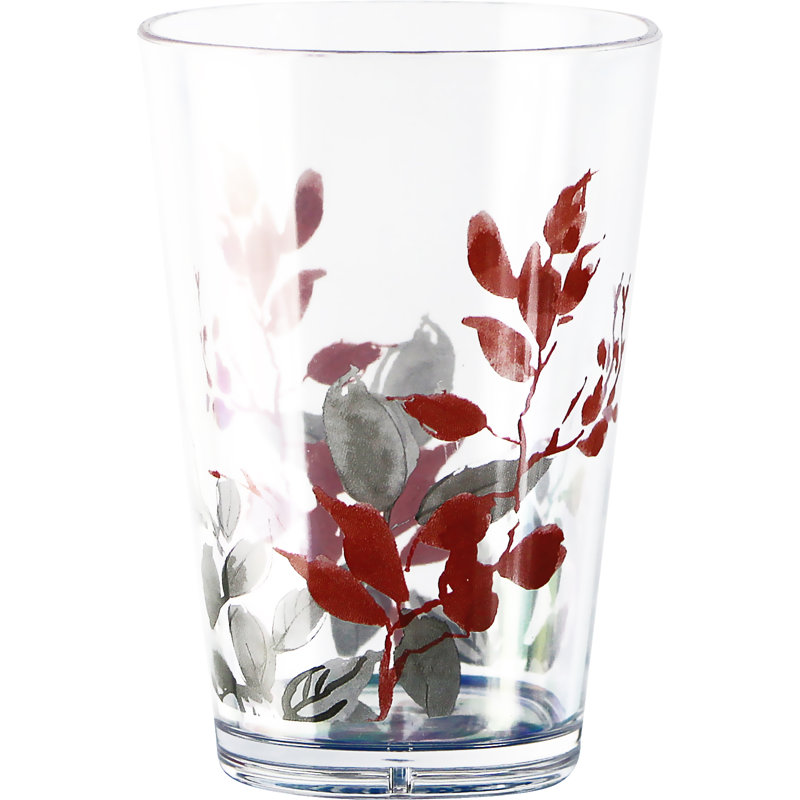 Corelle Kyoto Leaves 8 oz. Acrylic Drinking Glass & Reviews Wayfair